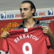 Bulgaria football star Dimitar Berbatov officially introduced before Manchester United