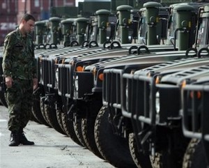 US donates 52 Hummers fleet to Bulgaria's army