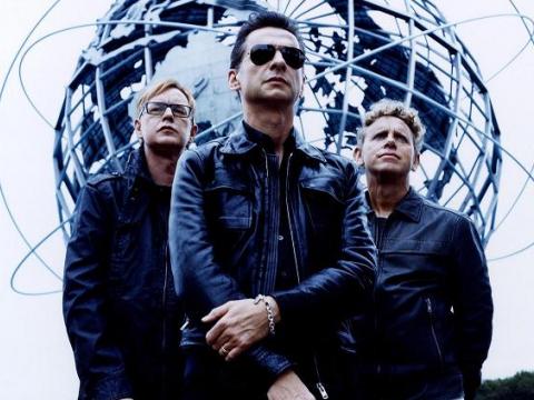 Depeche Mode arrive with two supporting bands