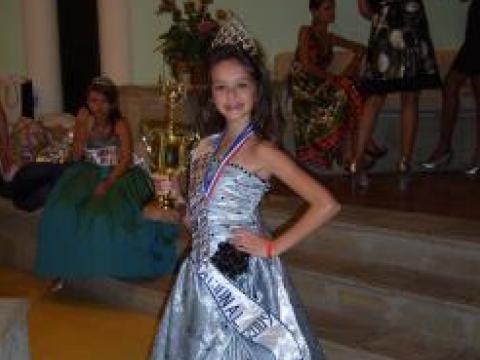 A Bulgarian girl – “Miss Beauty” in the Dominican Republic