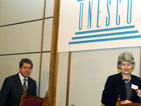 Parvanov: Bokova has all the qualities to lead UNESCO