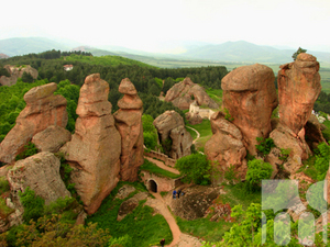 The rock formations of Belogradchik - presented in Serbia